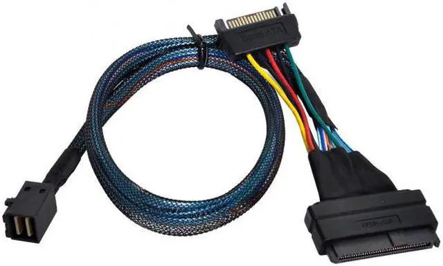 Alt view image 5 of 7 - Xiwai CY  SF-024+093 PCI-E 3.0 4.0 to SFF-8643 Card Adapter and U.2 U2 SFF-8639 NVME PCIe SSD Cable for Mainboard SSD