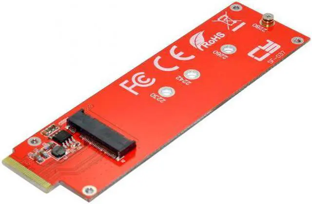 Alt view image 6 of 7 - Chenyang Cable NVMe NGFF M-key 4X Host Adapter to Ruler 1U GEN-Z EDSFF Short SSD E1.S Carrier Adapter