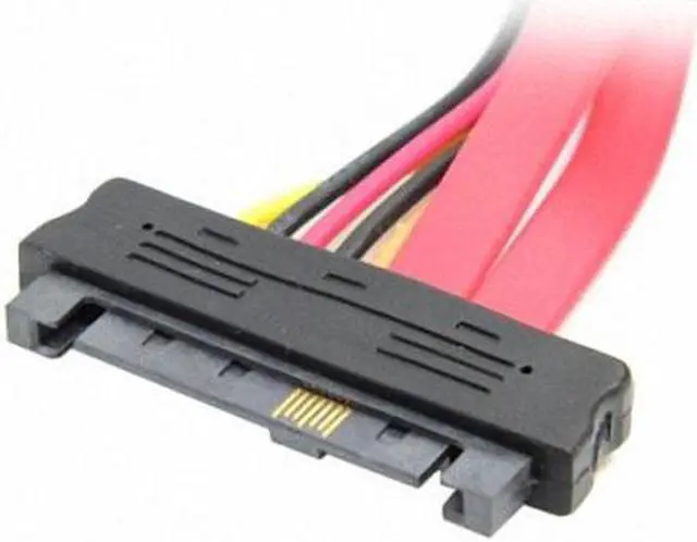 Alt view image 3 of 7 - KAIBOXIXI SAS Hard Disk drive SFF-8482 SAS Cable 29Pin Male to Female Extension Cable 0.5m