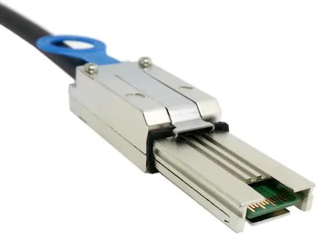Alt view image 6 of 7 - Jimier CY SF-067 External Mini SAS 4x SFF-8088 to mini sas High Density HD SFF-8644 data server Raid Cable 50cm