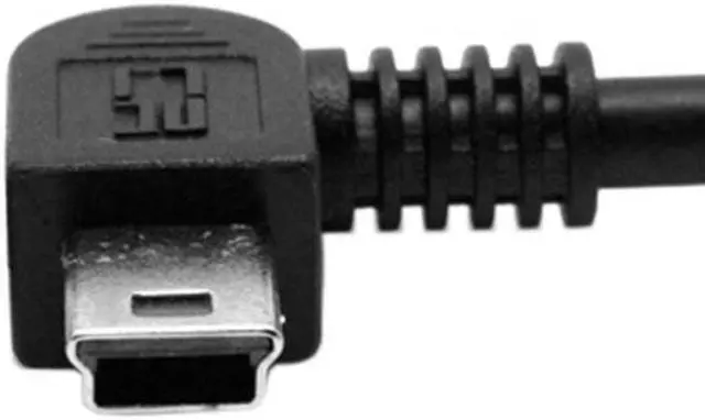 Alt view image 2 of 6 - Xiwai Cable USB 2.0 A Female OTG to Left Angled 90 Degree Mini B Male Cable 10cm