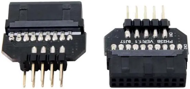 Main image of Chenyang Cable 1set Reversible USB 2.0 9Pin Housing to Motherboard USB 3.0 20pin Header Female Adapter
