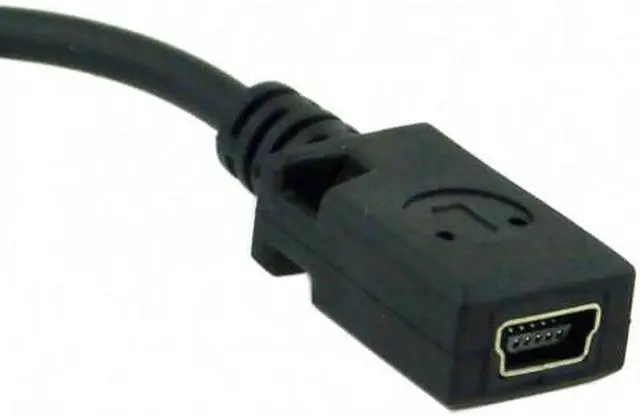 Alt view image 4 of 7 - Jimier CY U2-027 Micro USB 5pin Male to Mini USB 5Pin Female Data Charge Cable 10cm