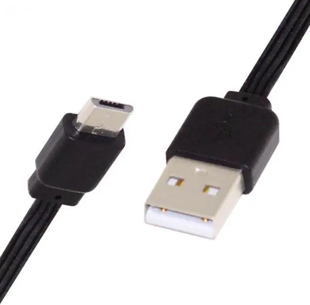 Alt view image 3 of 7 - KAIBOXIXI 13cm USB 2.0 Type-A Male to Micro USB Male Male Data Flat Slim FPC Cable for FPV & Disk & Phone