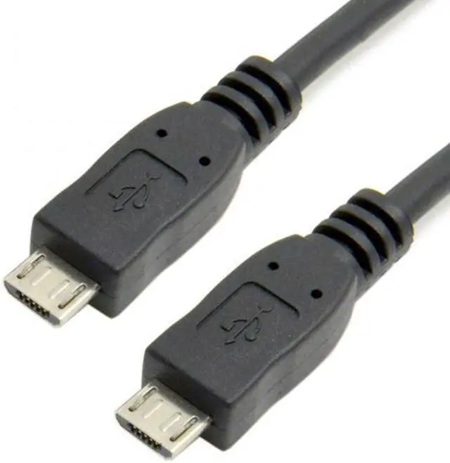 Alt view image 5 of 7 - KAIBOXIXI Micro USB male to Micro USB Male data charger cable 100cm for S4 i9500 Note2 N7100 Mobile Phone & Tablet