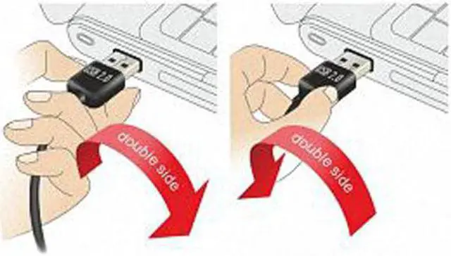 Alt view image 7 of 7 - KAIBOXIXI USB 2.0 Male to Female Extension Cable 100cm Reversible Design Up & Down Angled 90 Degree