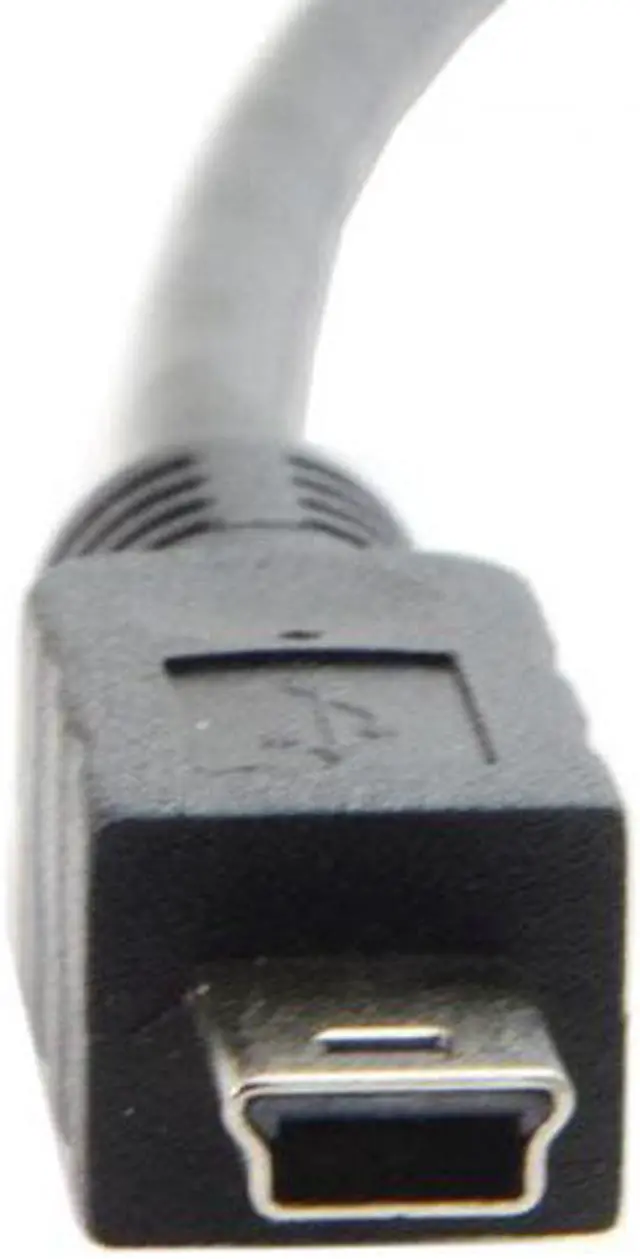 Alt view image 2 of 7 - CYSM Panel Mount Type Mini USB 5Pin Male to Female Extension Adapter Cable with Screws 50cm