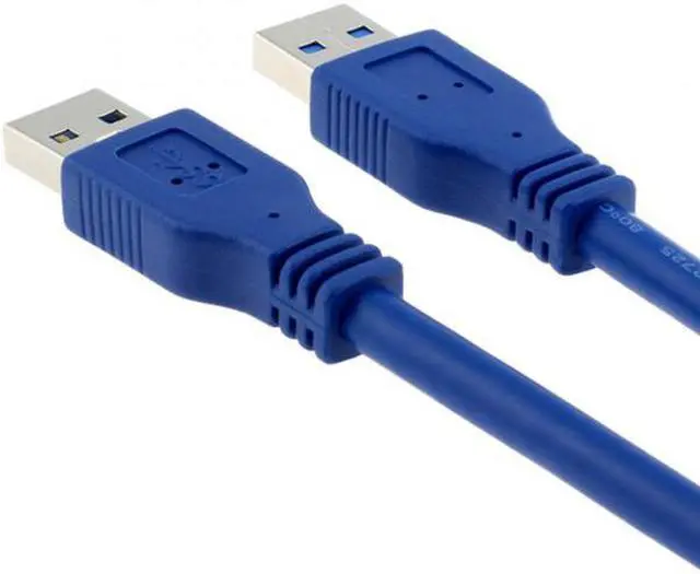 Alt view image 5 of 5 - Cablecc CY U3-001 New Super USB 3.0 Standard A Type Male to A Type Male Cable 1m