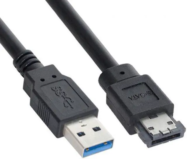 Alt view image 6 of 6 - Chenyang Cable USB 3.0 to Power Over eSATA DC5V Adapter USB2.0 to HDD/SSD/ODD eSATAp Converter