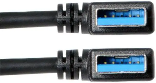 Alt view image 2 of 6 - KAIBOXIXI USB 3.0 Type-A 90 Degree Right Angled to Right Angled Data Cable for Hard Disk Computer