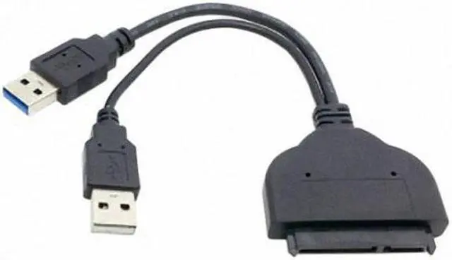 Alt view image 4 of 7 - Shenzhong USB 3.0 to SATA 22pin 2.5" Hard Disk to 2 in 1 Combo Mini PCI- E 2 Lane M.2 NGFF & mSATA SSD Adapter Converter