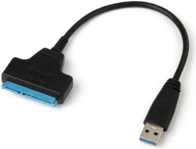 Alt view image 5 of 6 - KAIBOXIXI Super speed 5Gbps USB 3.0 to SATA 22 Pin Adapter Cable for 2.5" Hard disk driver SSD