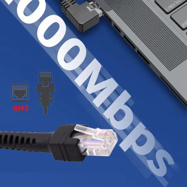 Alt view image 6 of 7 - Xiwai RJ45 Cat6 8P8C UTP Male to Male Stretch Coiled Cable Lan Ethernet Network Patch Cord 100cm