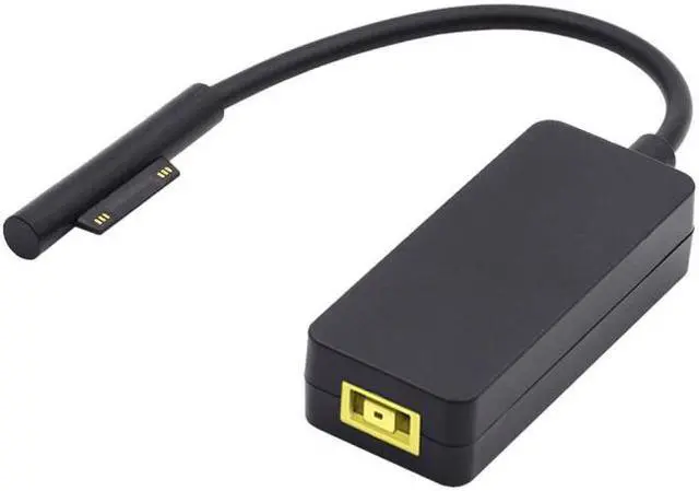 Alt view image 2 of 7 - Jimier Rectangle Power Thinpad X1 65W 20V 15V-24V to Surface Pro3 Pro4 Pro5 Pro6 Pro7 Pro8 Pro9 Book Pro Charge Cable