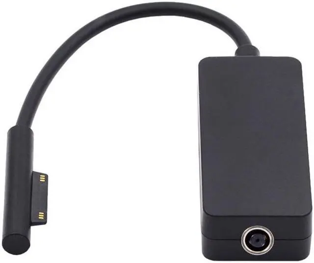 Alt view image 3 of 7 - Jimier DC 7.4x5.0mm Jack 65W 20V 15V-24V to Surface Pro3 Pro4 Pro5 Pro6 Pro7 Pro8 Pro9 Book Pro Charge Cable