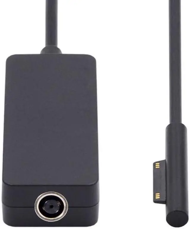 Alt view image 2 of 7 - Jimier DC 7.9x5.4mm Jack 65W 20V 15V-24V to Surface Pro3 Pro4 Pro5 Pro6 Pro7 Pro8 Pro9 Book Pro Charge Cable