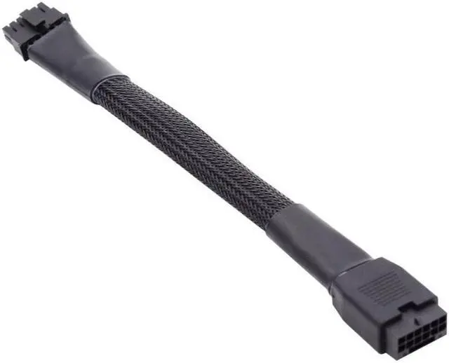 Alt view image 2 of 7 - Jimier 12VHPWR ATX3.0 PCI-E 5.0 Power Modular Cable Male to Female Extension for 3080 3090TI PSU 16Pin 12+4P Graphics Card