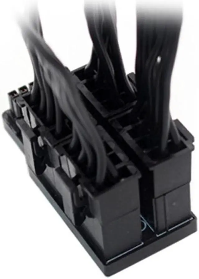 Alt view image 7 of 7 - Jimier 12VHPWR ATX3.0 PCI-E 5.0 Power Modular Adapter to Four ATX 8P Up Angled 90 Degree for 4080 5090TI 16Pin 12+4P Graphics Card