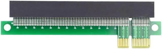 Alt view image 3 of 7 - Jimier PCI-E Express 1x to 16x Extender Converter Riser Card Adapter Male to Female Extension for Graphics Card
