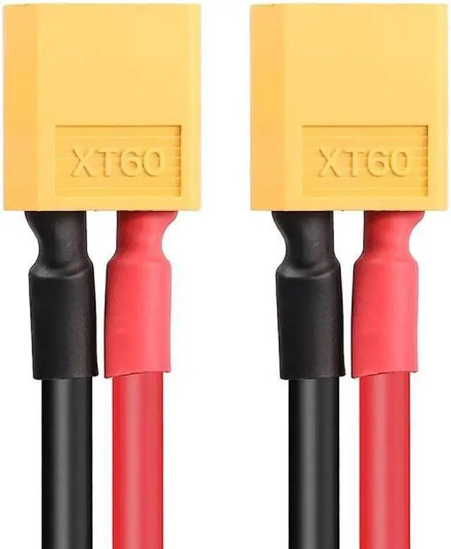 Alt view image 7 of 7 - Jimier XT60 Male to Male 12AWG Extension Cable Connector for RC Battery Portable Power Station Solar Panel