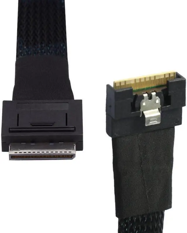 Main image of Chenyang Oculink PCIe PCI-Express SFF-8611 8i to SFF-8654 8i 8x Slimline SSD Data Active Cable 50cm