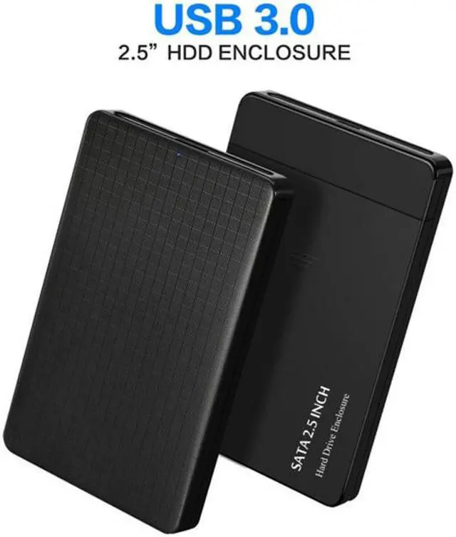 Alt view image 4 of 6 - FVH 2.5 Inch Sata 22pin 7+15 SSD to USB 3.0 External Hard Disk Enclosure for Laptop & PC & Macbook U3-191