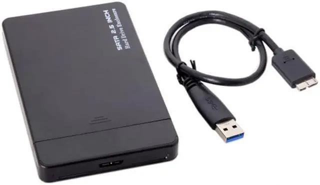 Alt view image 6 of 6 - FVH 2.5 Inch Sata 22pin 7+15 SSD to USB 3.0 External Hard Disk Enclosure for Laptop & PC & Macbook U3-191