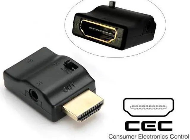 Alt view image 4 of 4 - Jimier Remote Controlled HDMI-compatible 2.0 IR Adapter with CEC ARC Function HDCP Compliant Support to Close CEC