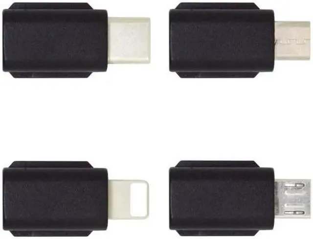 Alt view image 5 of 7 - Chenyang Cable 4pcs/set Type-C & Micro & 8P Adapter for Osmo Pocket 1 2 Connector Interface Handheld Gimbal Camera Accessories