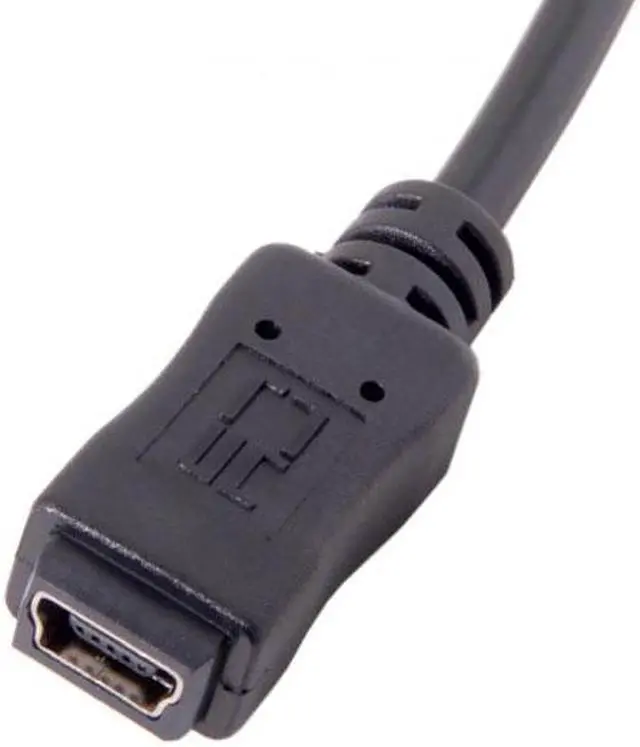 Alt view image 4 of 7 - Chenyang Cable GPS Mini USB 5P 90D Up Angled Male to Mini USB 5Pin Female Extension Cable
