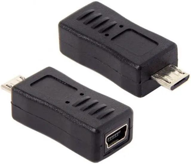 Alt view image 6 of 7 - Xiwai CY  U2-065 Mini Size Micro USB 5Pin Male to Mini Female USB Data Charge Adapter for TabletCell Phone