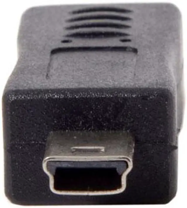 Alt view image 3 of 7 - Cablecc CY U2-071 Moto HTC Nokia Moto Phone Micro USB Female to Mini USB Male data charger Adapter