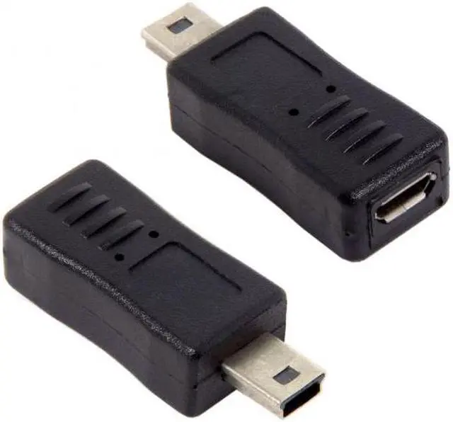 Alt view image 6 of 7 - Cablecc CY U2-071 Moto HTC Nokia Moto Phone Micro USB Female to Mini USB Male data charger Adapter