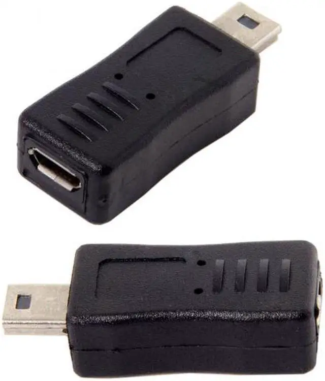Alt view image 7 of 7 - Cablecc CY U2-071 Moto HTC Nokia Moto Phone Micro USB Female to Mini USB Male data charger Adapter