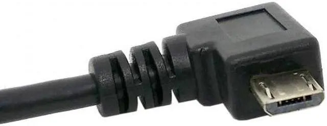 Alt view image 5 of 7 - HKCY U2-075-RI Right angled 90 Degree Micro USB Male to USB Left Angled Data Charge Cable 0.2m