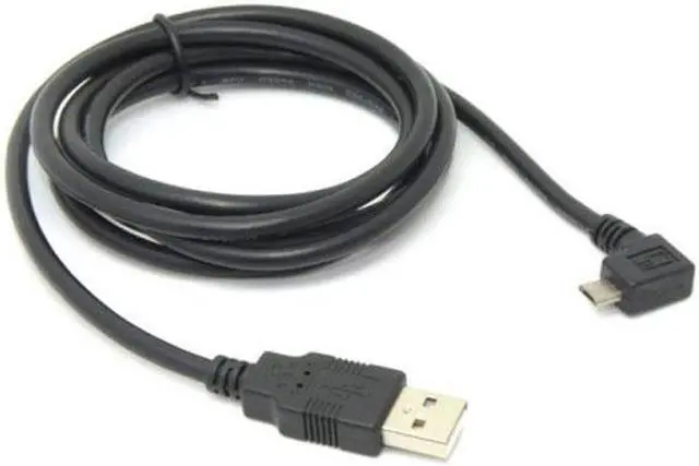 Alt view image 5 of 7 - KAIBOXIXI 1.5m Left Angled 90 degree Micro USB Male to USB 2.0 Data Charge Cable for Cell Phone & Tablet