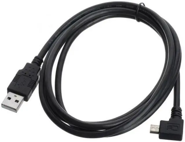 Alt view image 6 of 7 - Jimier Cable Left angled 90 degree Micro USB Male - USB Data Charge Cable for i9100 9220 9250