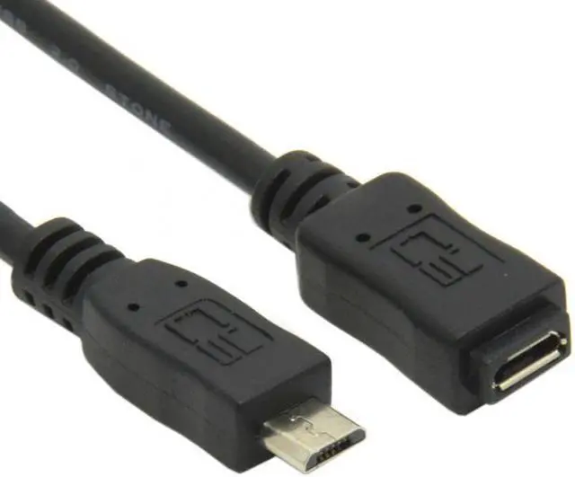 Alt view image 7 of 7 - Chenyang Cable 5ft Full Pin Connected Micro USB 2.0 Type 5Pin Male to Female Cable for Tablet & Phone & MHL & OTG  Extension