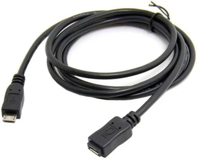 Alt view image 2 of 7 - Chenyang Cable 5ft Full Pin Connected Micro USB 2.0 Type 5Pin Male to Female Cable for Tablet & Phone & MHL & OTG  Extension