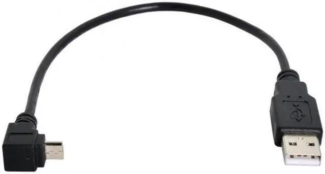 Alt view image 4 of 7 - Jimier Cable up angled 90 degree Micro USB Male to USB Data Charge Cable for i9500 9300 N7100