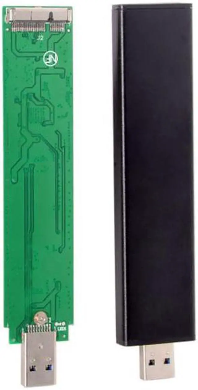 Alt view image 2 of 7 - Jimier Cable USB 3.0 Male to 17+7pin SSD HDD Hard Disk Cartridge Drive for 2012 Macbook Air A1465 A1466