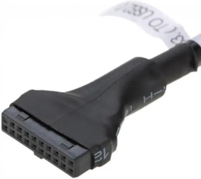 Alt view image 2 of 5 - Chenyang Cable USB 3.0 20pin Motherboard Housing Male to USB 2.0 9Pin Header Device Female Cable