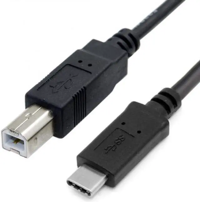 Main image of CYSM USB-C USB 3.1 Type C Male to USB 2.0 B Type Male Data Cable for Cell Phone & Mac & Laptop