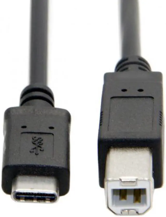 Alt view image 4 of 8 - CYSM USB-C USB 3.1 Type C Male to USB 2.0 B Type Male Data Cable for Cell Phone & Mac & Laptop