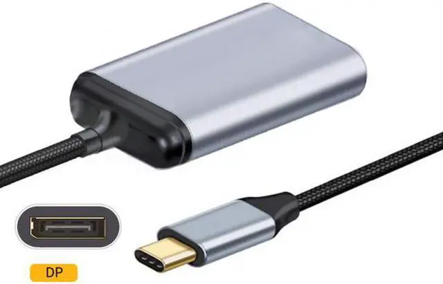 Alt view image 3 of 7 - Chenyang Cable USB-C Type C to Displayport Monitor DP Cable Adapter 4K 2K 60hz for Tablet & Phone & Laptop