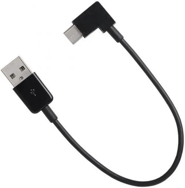 Alt view image 2 of 6 - Chenyang Cable 20cm Right Angled Type C USB-C to USB 2.0 Cable 90 Degree Connector for Tablet  & Mobile Phone