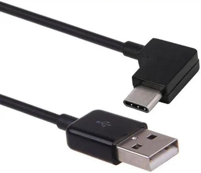Alt view image 5 of 6 - Chenyang Cable 300cm Right Angled USB 3.1 Type C USB-C to USB 2.0 Cable 90 Degree Connector for Tablet  & Mobile Phone