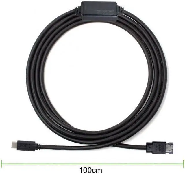 Alt view image 3 of 6 - Chenyang UC-014 USB-C Type-C to Power Over eSATA DC5V Adapter USB3.0 to HDD/SSD/ODD eSATAp Converter