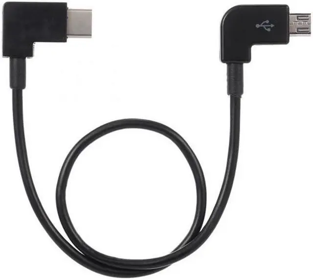 Alt view image 2 of 6 - Chenyang Cable Remote Controller Data Cable Type-C to Micro USB for DJI Mavic Pro Platinum Mavic Pro RC Accessories