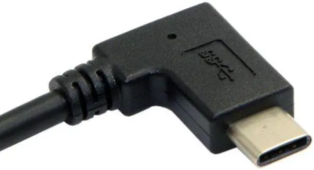 Alt view image 4 of 5 - Chenyang Cable Reversible USB 3.1 USB-C Angled to 90 Degree Right Angled USB 3.0 Cable for Macbook & Tablet & Mobile Phone